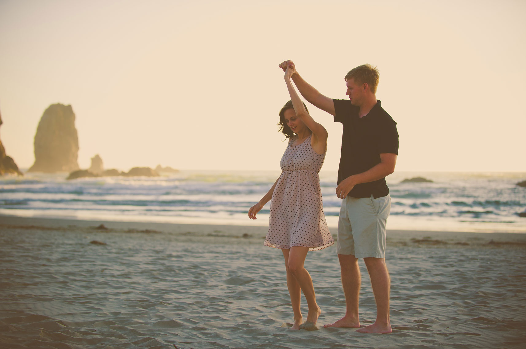 Katie and Luke